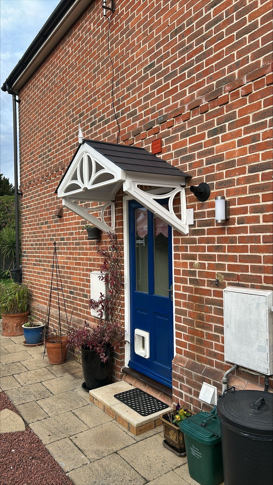 Althorp Door Canopy 149cm — Flat Pack Porch Canopy