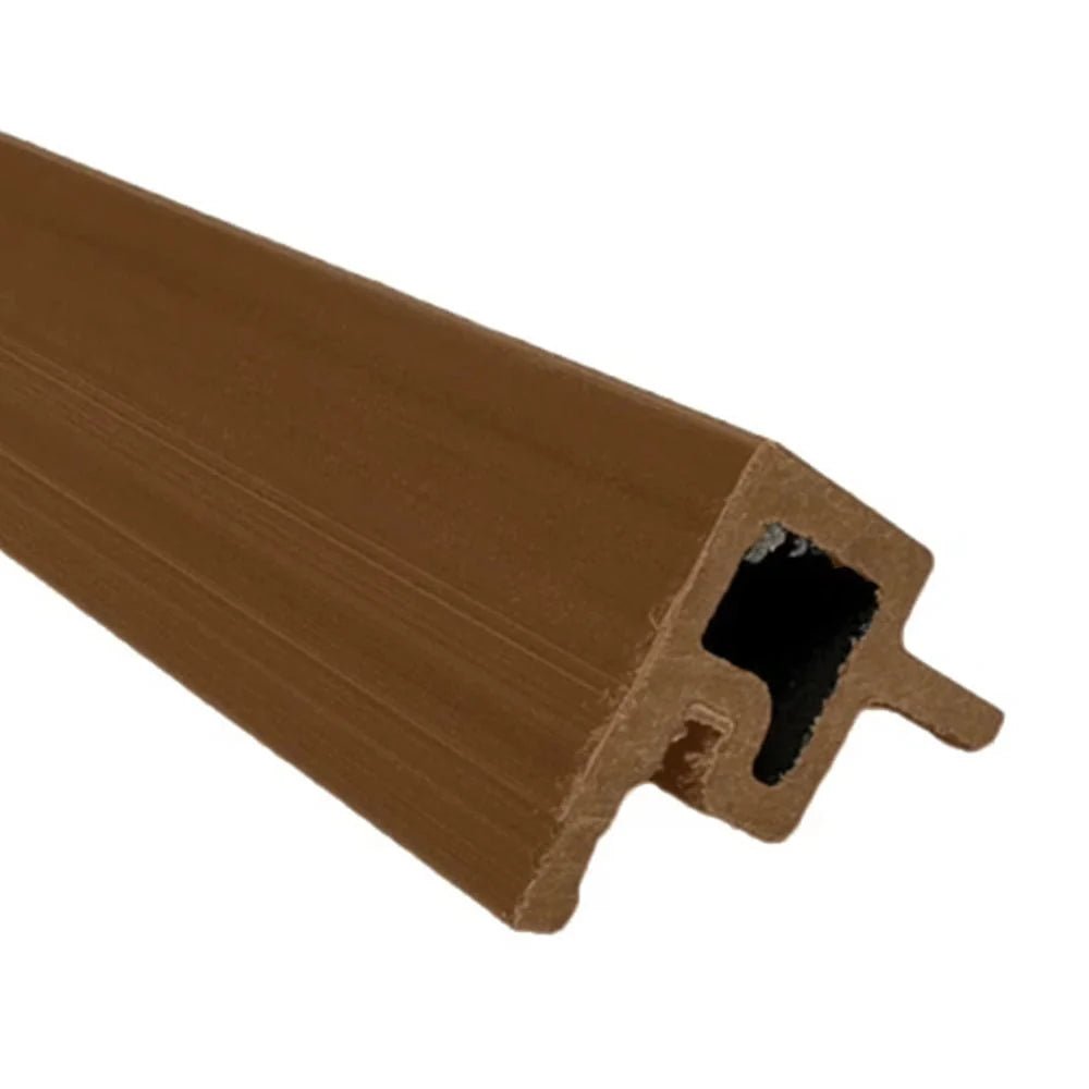 Red Brown Composite Cladding Internal Corner 3.6m — Series 1 - VerandaCovers