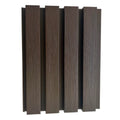Red Brown Slatted Composite Cladding Series 1 3.6m
