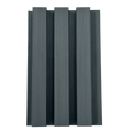 Grey Slatted Composite Cladding Board — Series 2