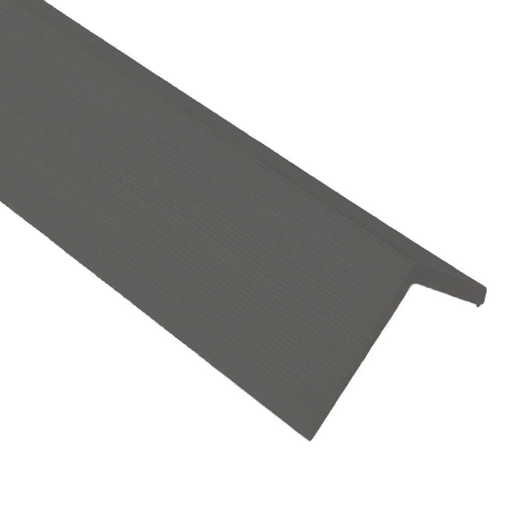 Silver Composite L-Trim Angle Trim — Series 1 Cladding - VerandaCovers