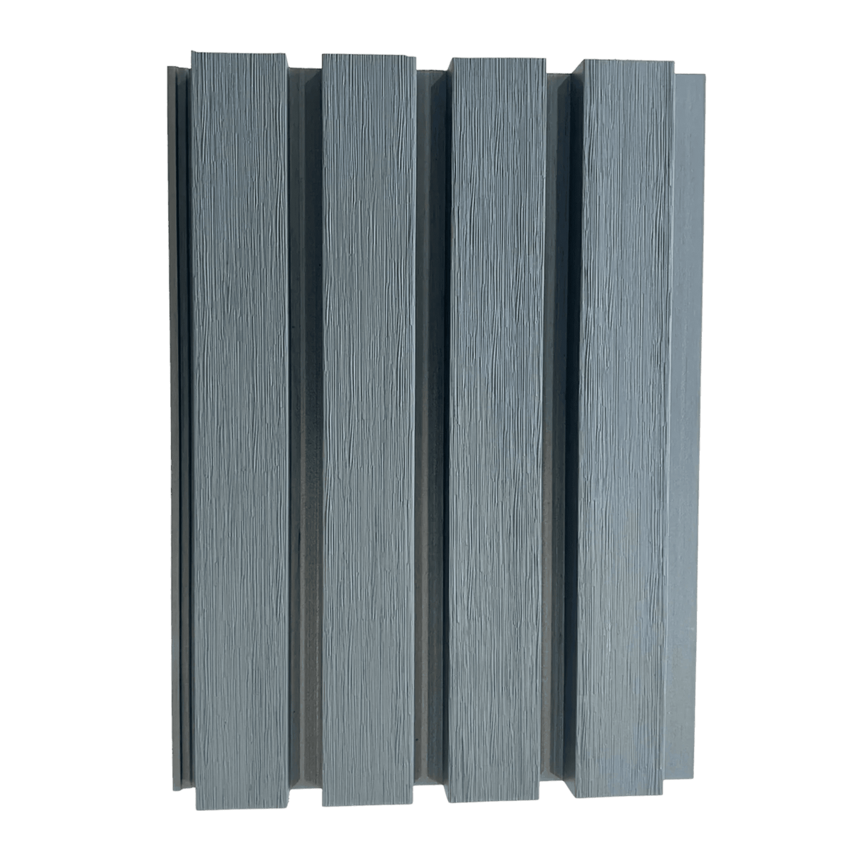 Silver Slatted Composite Cladding Board — Series 1 - VerandaCovers