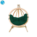 Globo Single Hanging Egg Chair Set