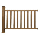 Teak Composite Balustrade Railing Kit - VerandaCovers
