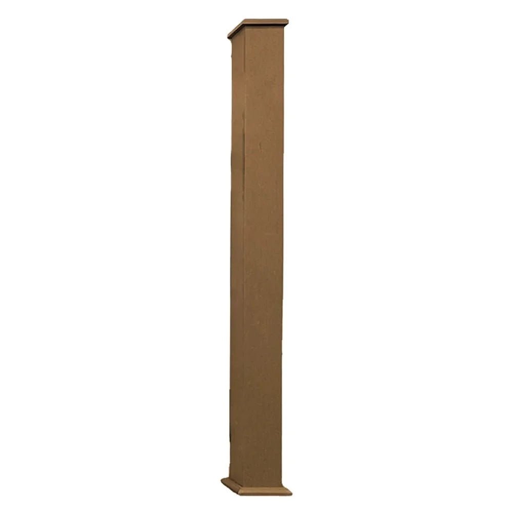 Teak Composite Balustrade Railing Kit - VerandaCovers