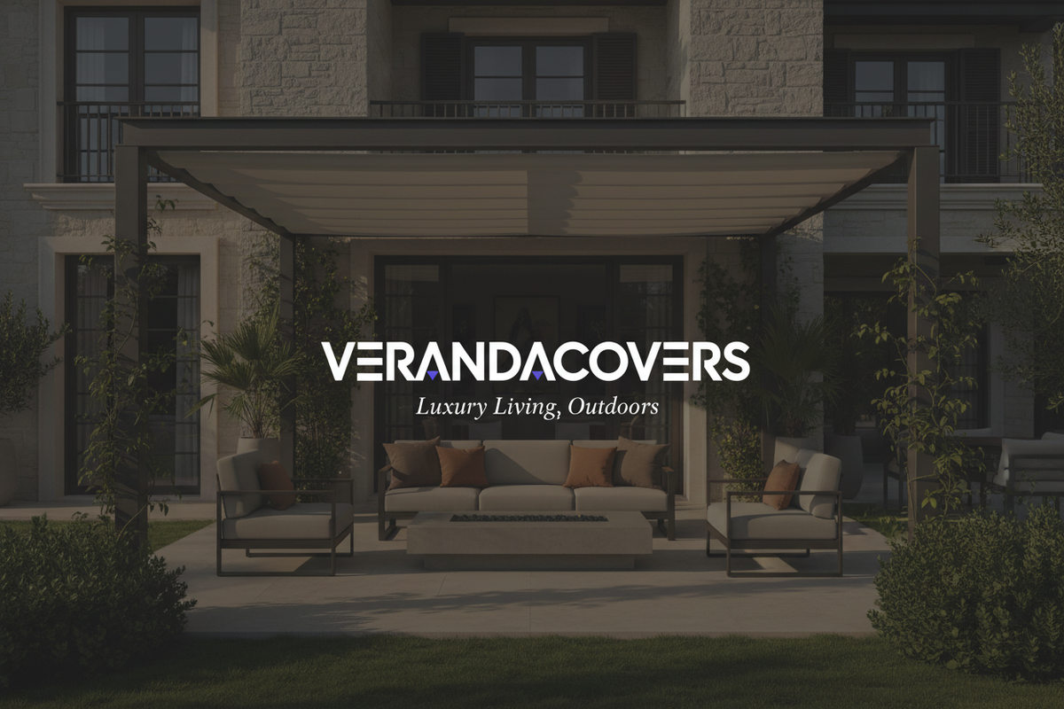 Veranda Covers Hero - Faded with Logo