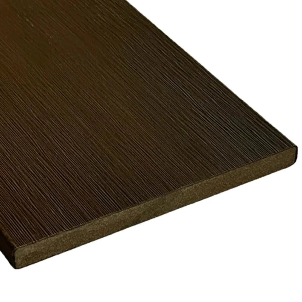 Walnut Composite Fascia Board 3.6m — Series 1 Cladding - VerandaCovers