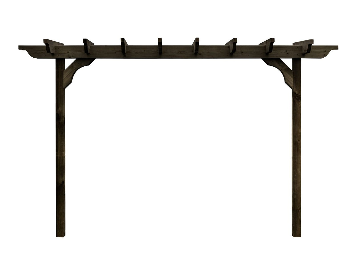 Sculpted Double Beam Pergola & Plant Climbing Arbour