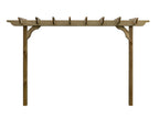 Sculpted Double Beam Pergola & Plant Climbing Arbour