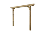 Screen Double Beam Pergola, Plant Climbing Arbour - Sculpted Brace