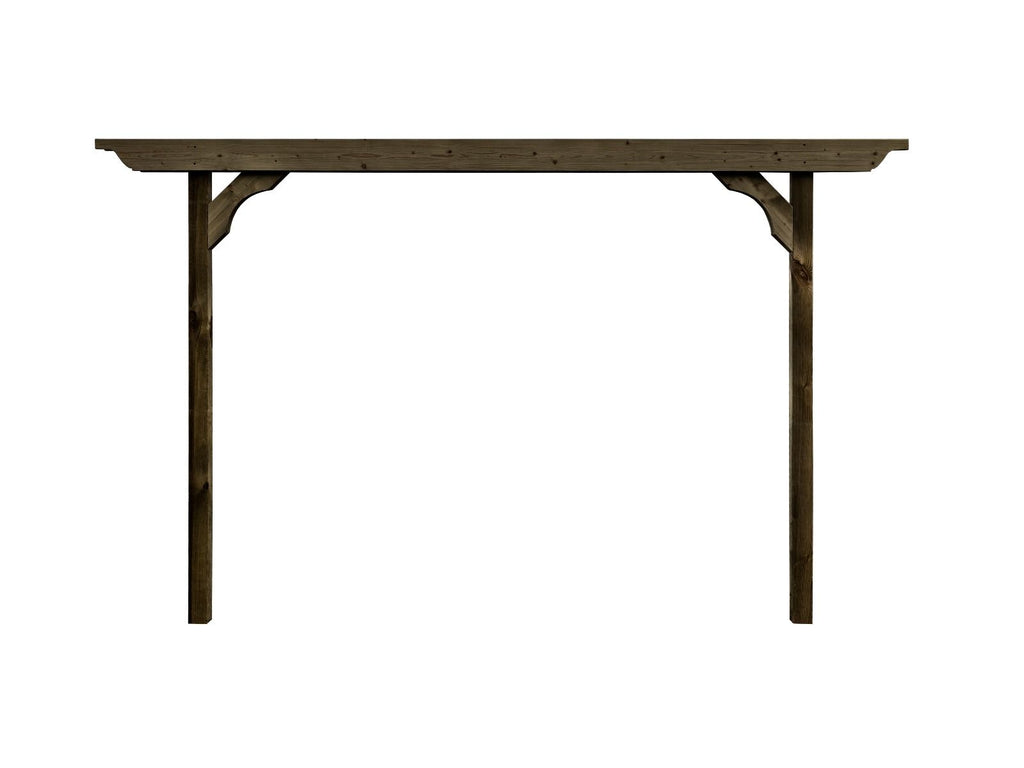 Screen Double Beam Pergola, Plant Climbing Arbour - Sculpted Brace