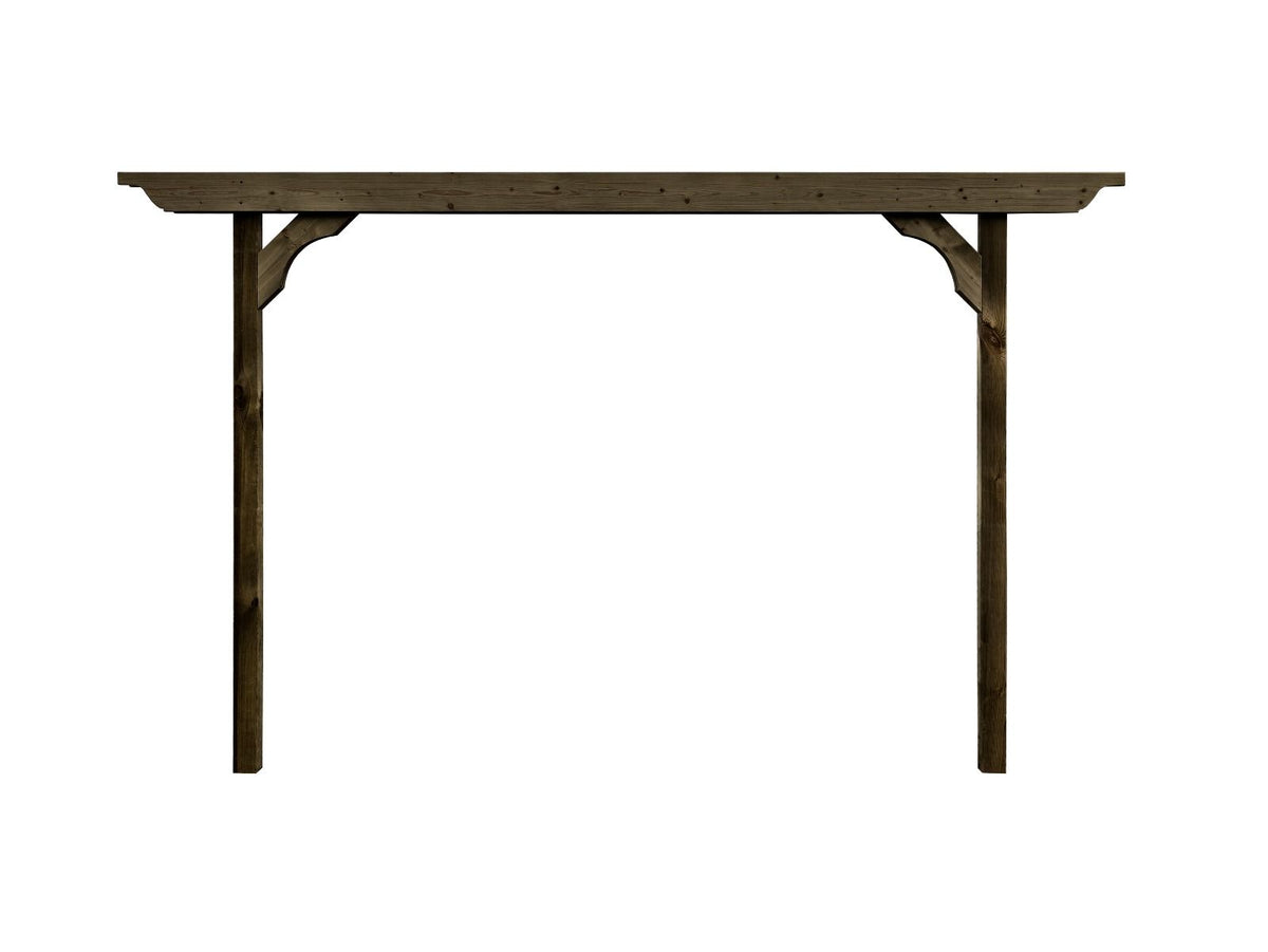 Screen Double Beam Pergola, Plant Climbing Arbour - Sculpted Brace