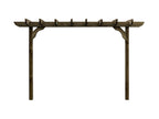 Corbel Double Beam Pergola, Plant Climbing Arbour - Sculpted brace