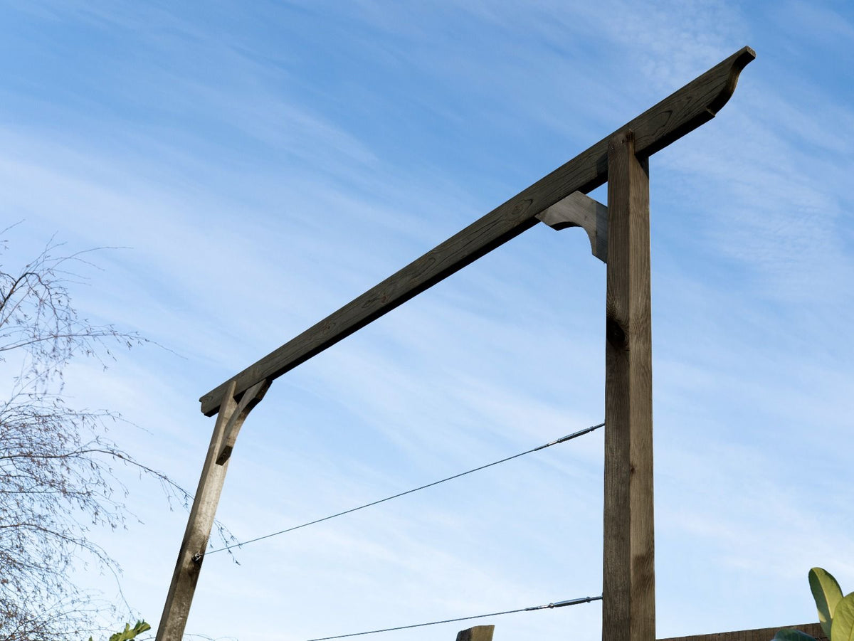 Screen Pergola, Plant Climbing Arbour - Longhorn Sculpted Brace