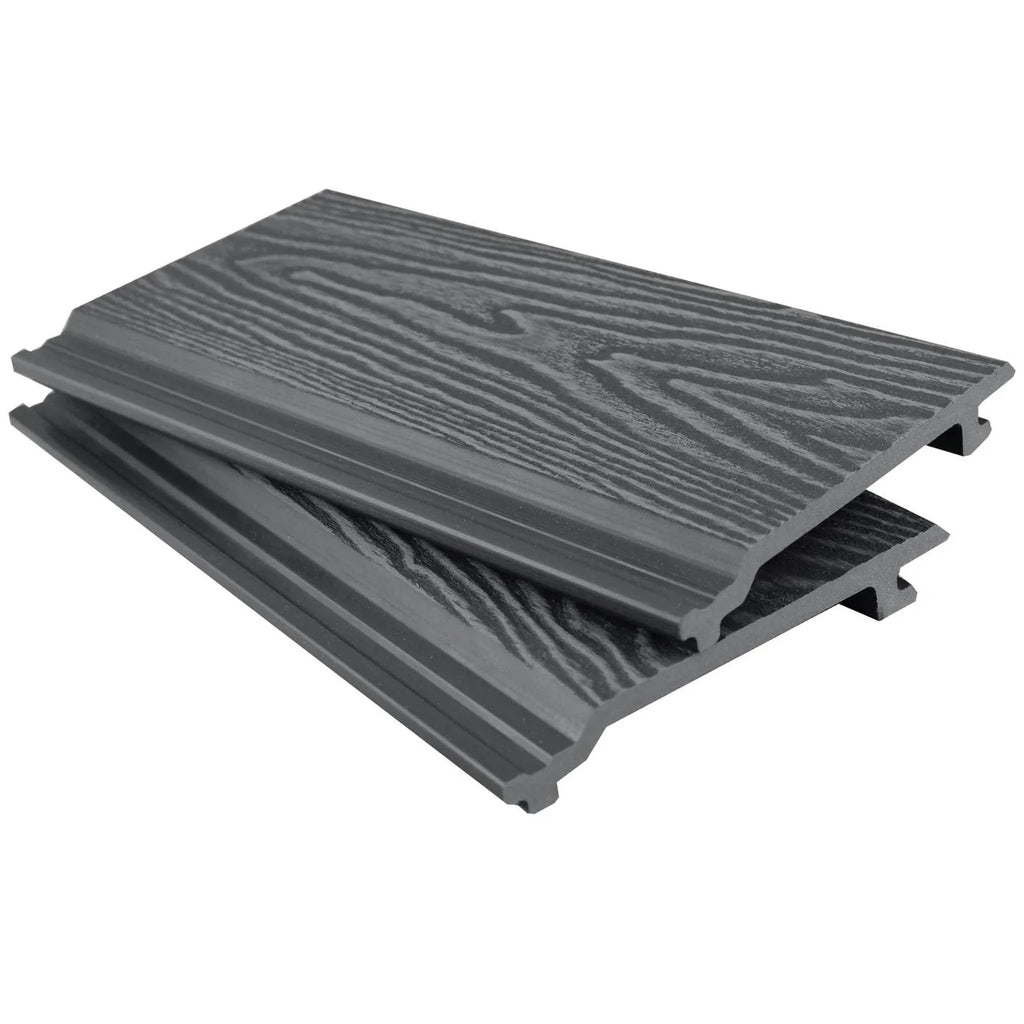 Grey Woodgrain Composite Cladding 3.6m